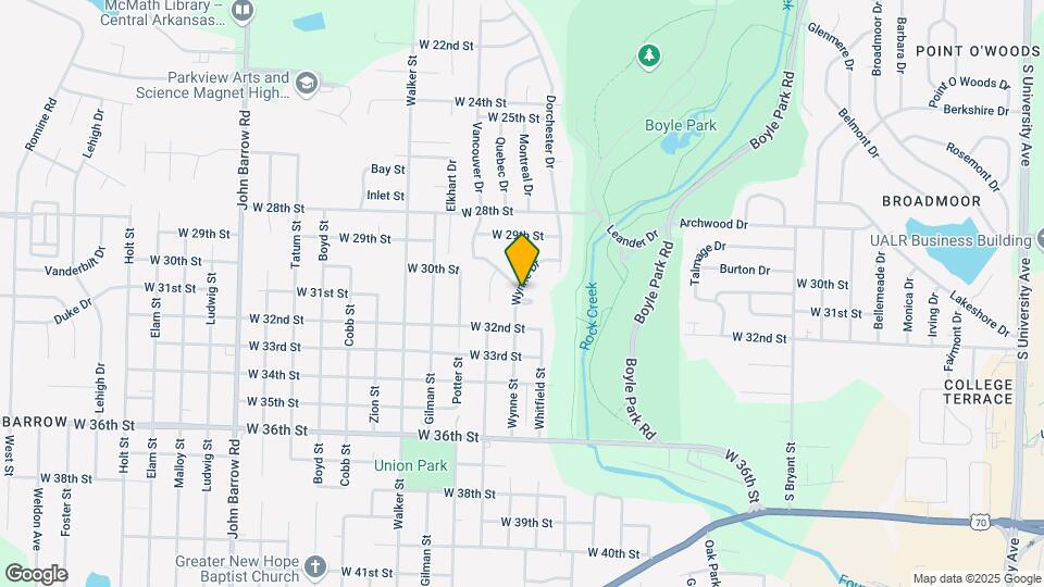 3015 Wynne Dr Map and Location Details