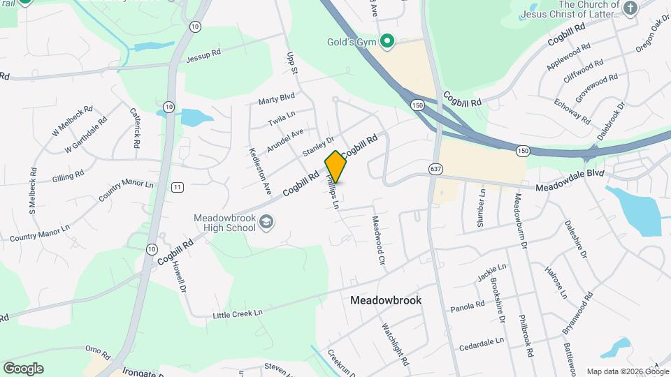 4615 Chiswell Dr Map and Location Details