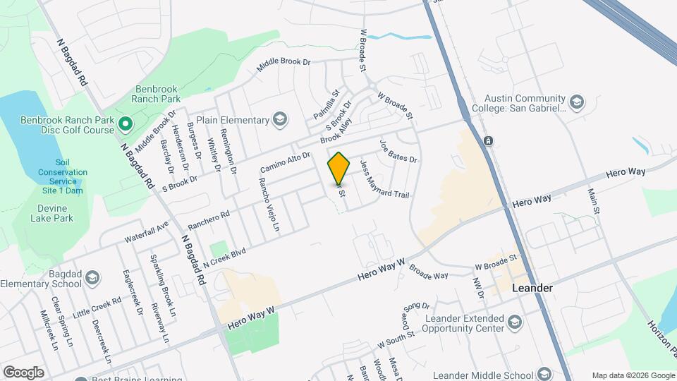 641 Schefer St Map and Location Details