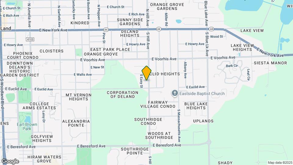 442 S Hill Ave Map and Location Details