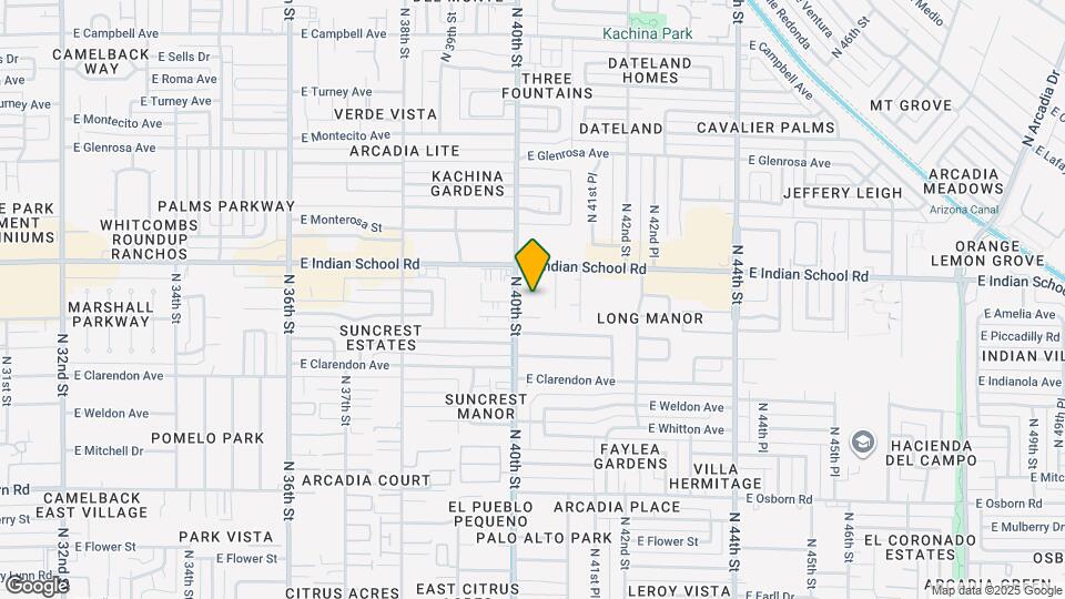 4025 N 40th St Map and Location Details