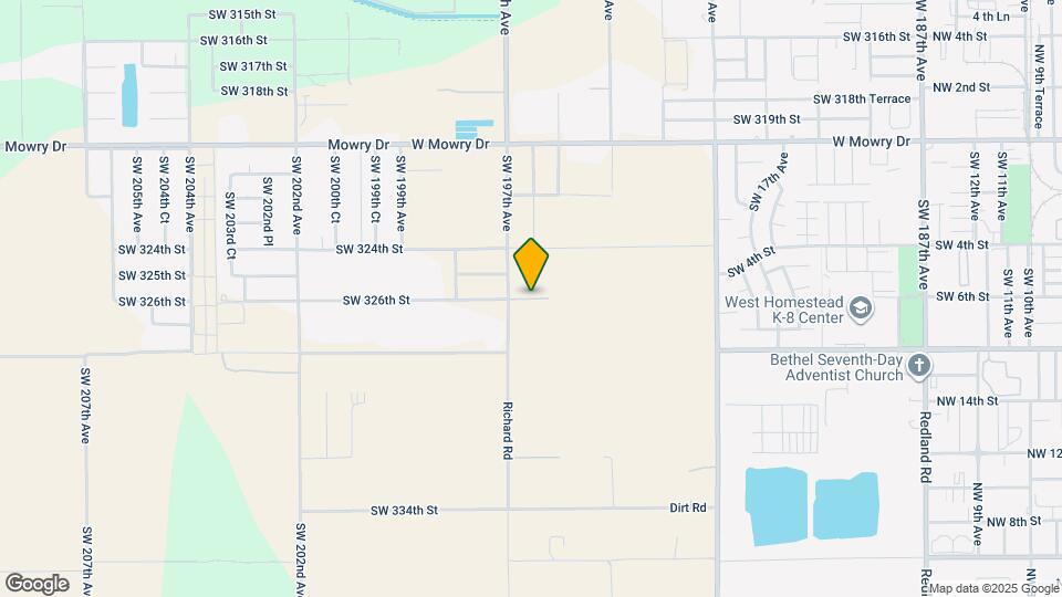 19565 SW 325th Ln Map and Location Details