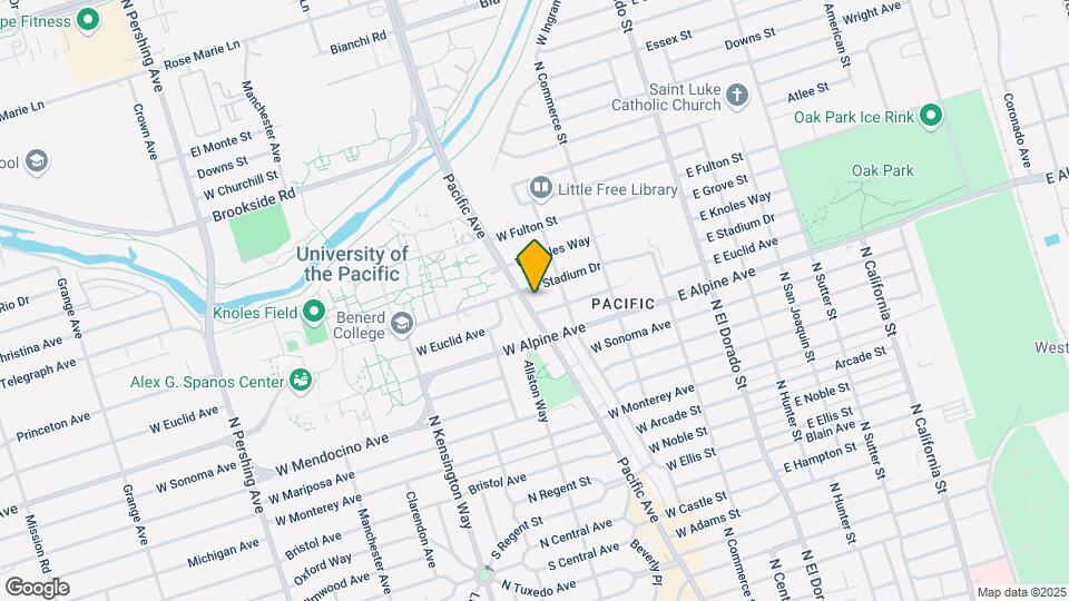 3414 Pacific Ave Mapa y Detalles de la Ubicación