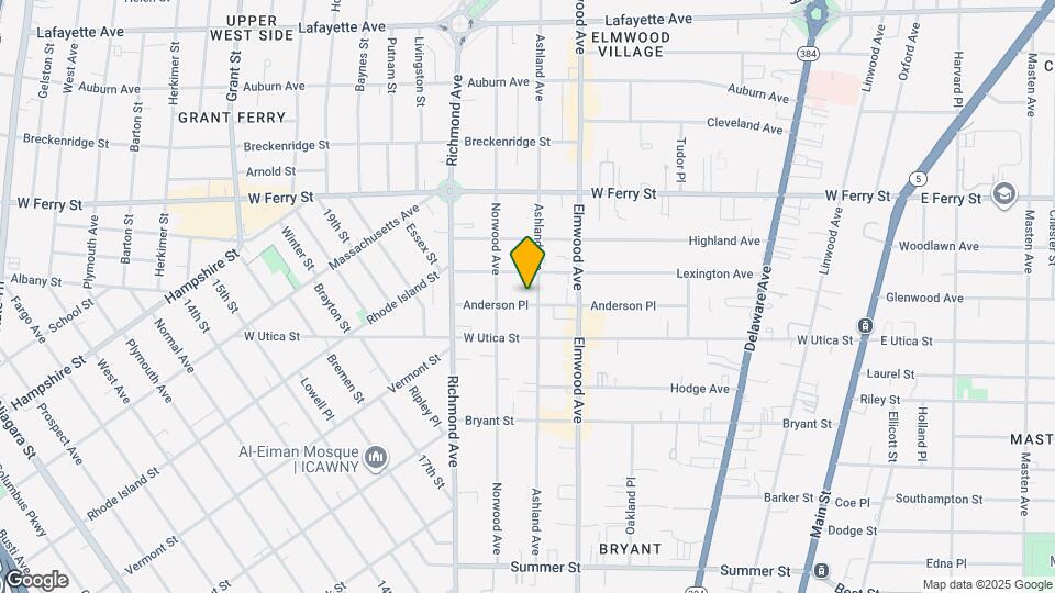 76 Anderson Pl Map and Location Details