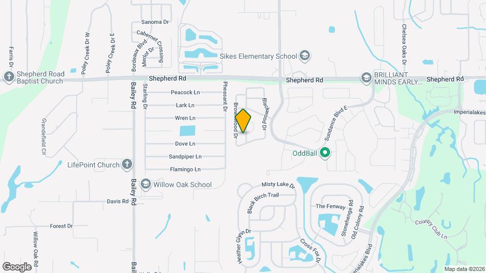 2292 Blackwood Dr Mapa y Detalles de la Ubicación