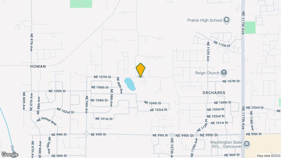10210 NE 106th Cir Map and Location Details