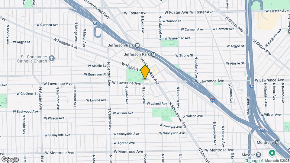 5374 W Lawrence Ave Map and Location Details