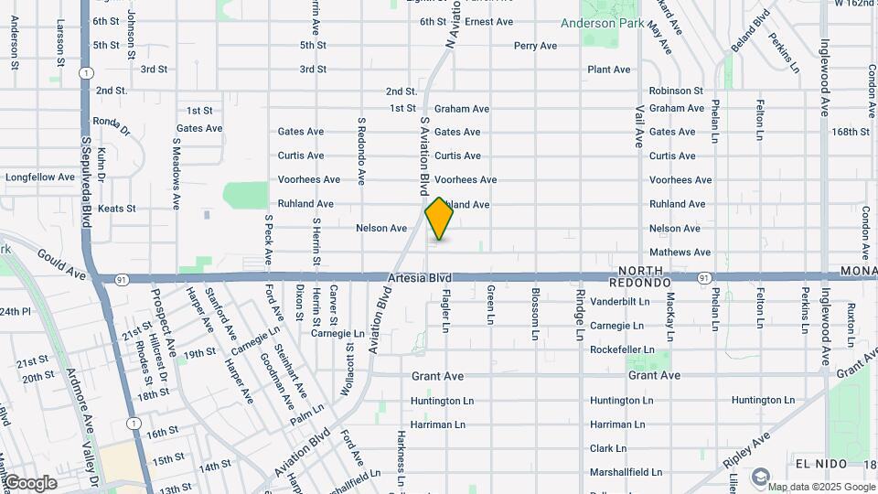 1907 Mathews Ave Map and Location Details