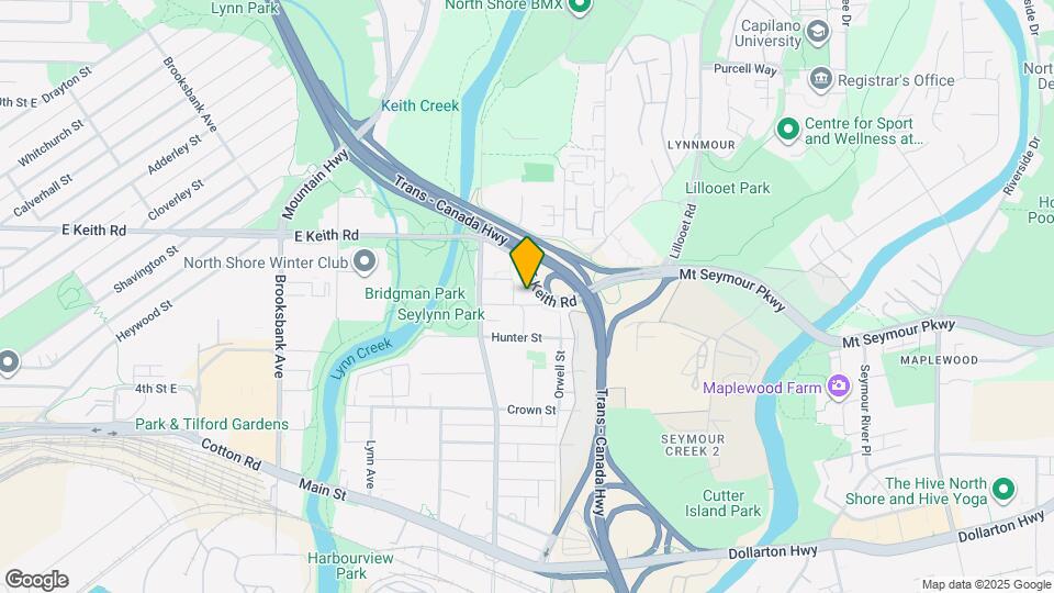 1550 Fern St Map and Location Details