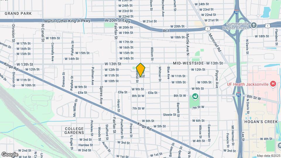 1616 W 11th St Mapa y Detalles de la Ubicación