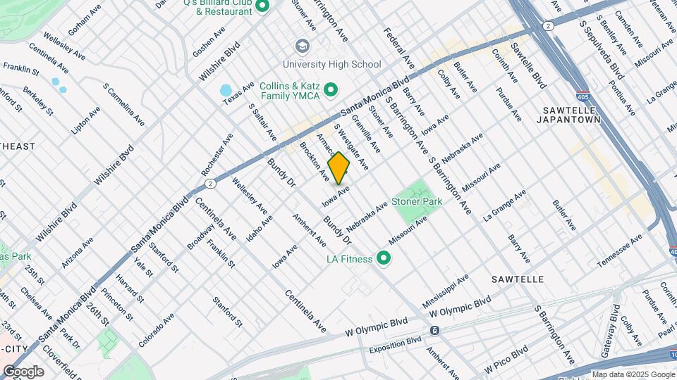 11927 Iowa Ave Mapa y Detalles de la Ubicación