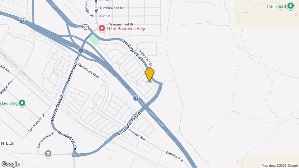 2576 Velez Valley Way Map and Location Details