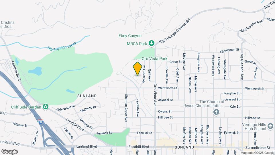 10939 Floralita Ave Map and Location Details