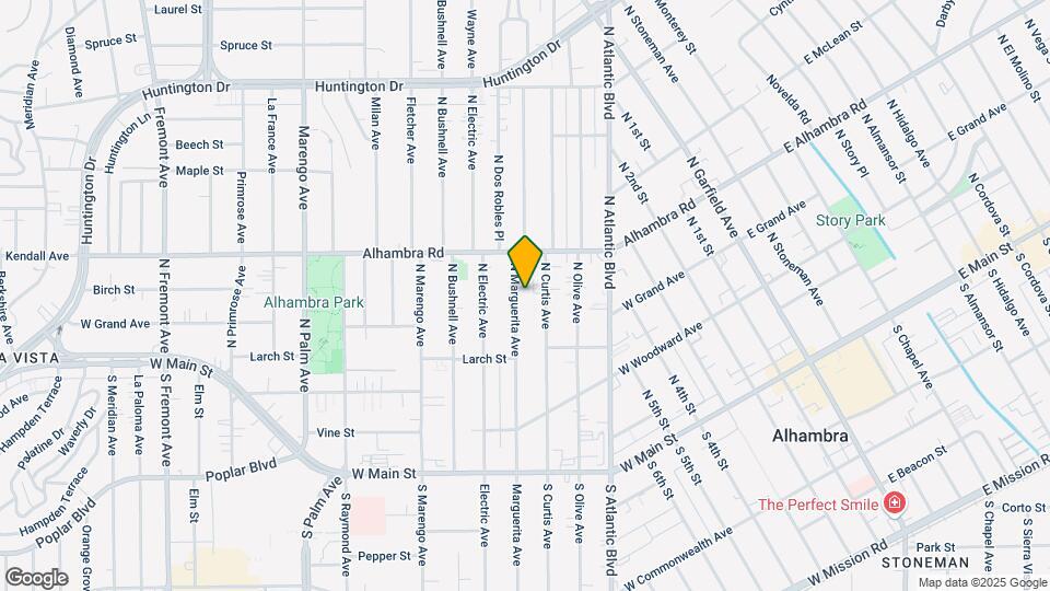 424 N Marguerita Ave Mapa y Detalles de la Ubicación