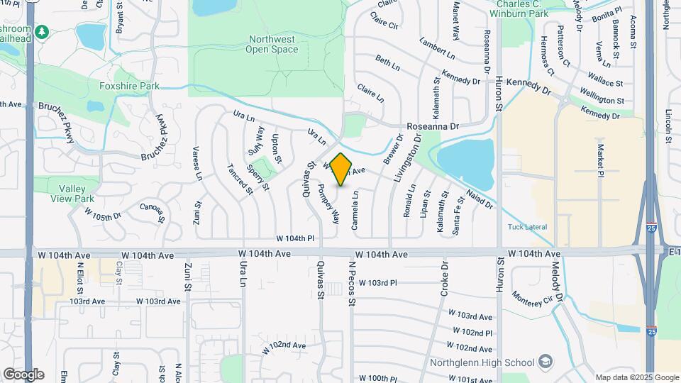 10554 Paley St Map and Location Details