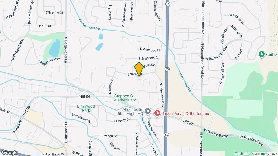 2466 E Stella Dr Map and Location Details