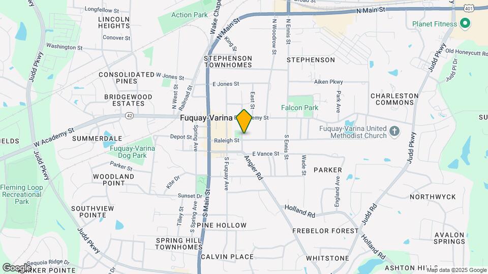 119 S Aiken St Map and Location Details