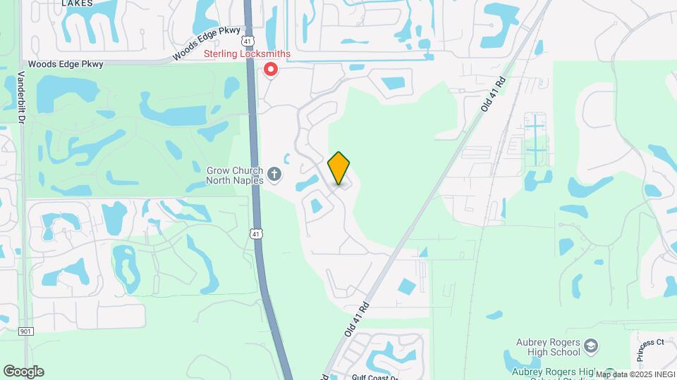 1595 Whispering Oaks Cir Map and Location Details