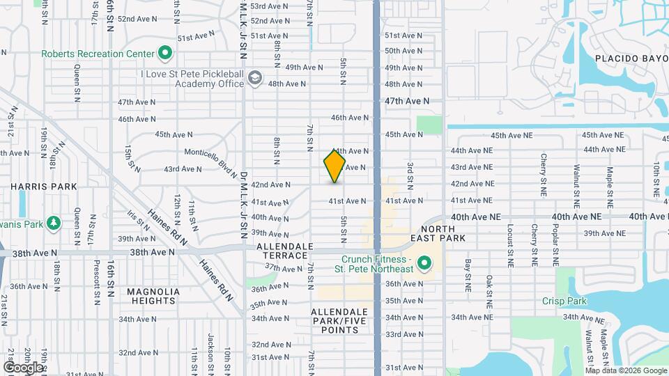 514 42nd Ave N Map and Location Details