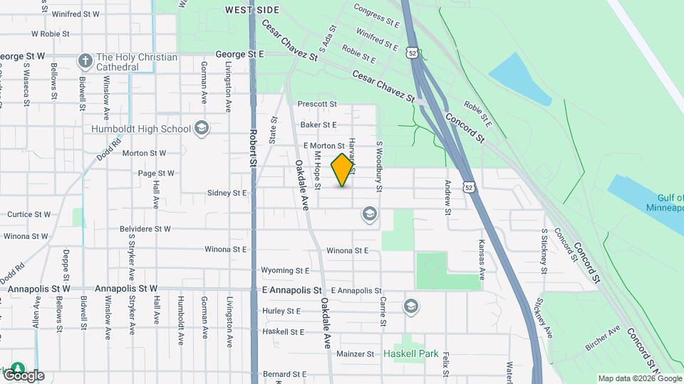 246 Sidney St E Map and Location Details