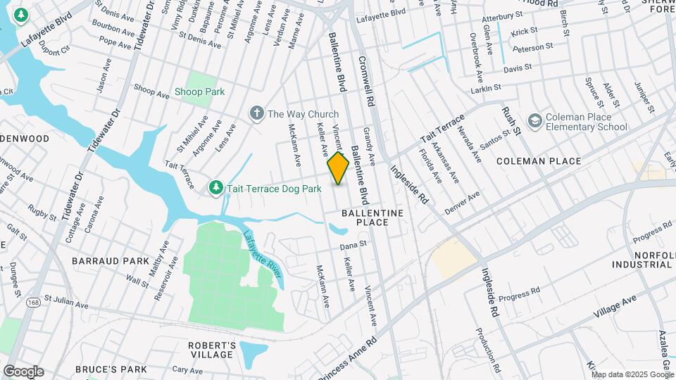 2526 Keller Ave Map and Location Details