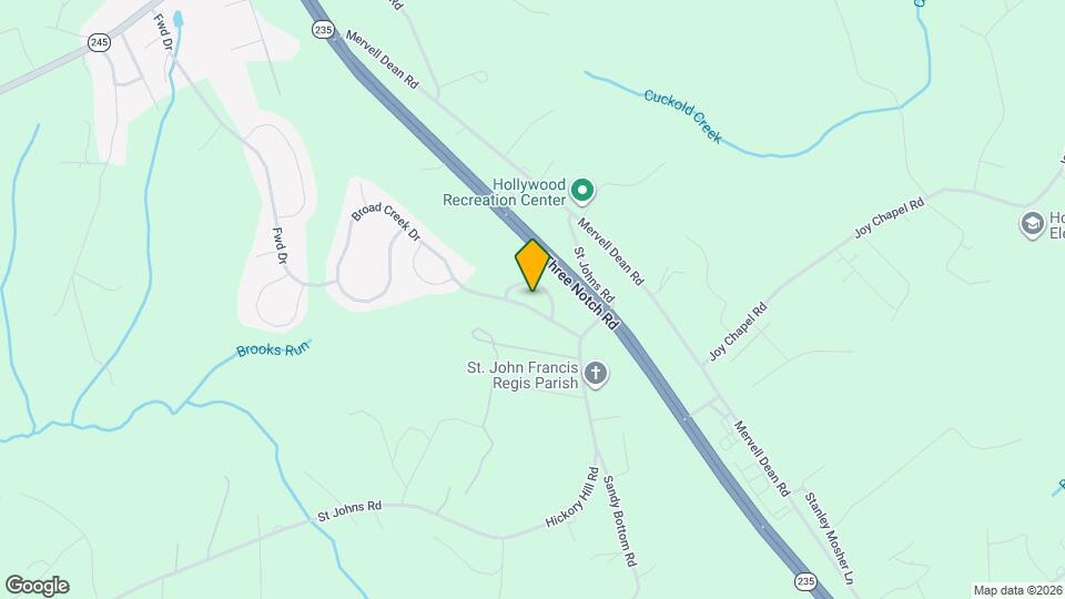 24340 Broad Creek Dr Map and Location Details