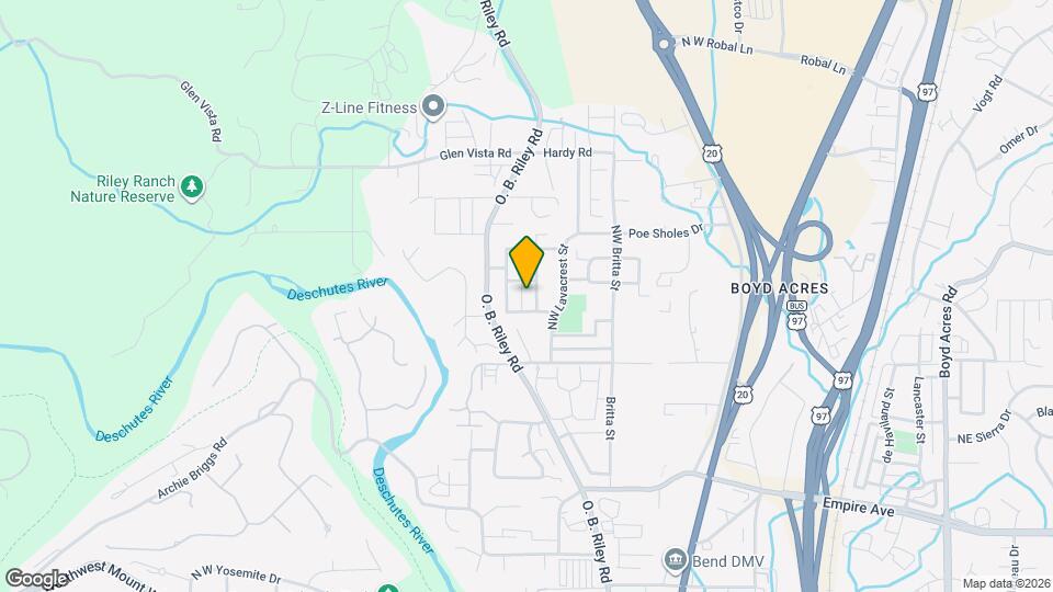 63255 NW Rossby St Map and Location Details