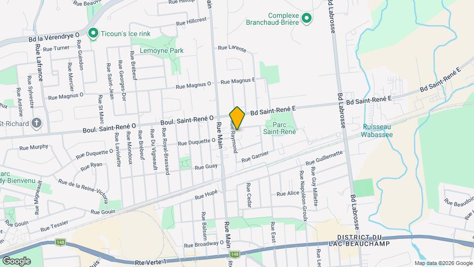 380 Raymond St Map and Location Details