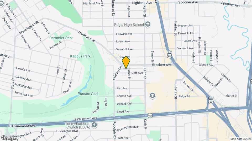 1730 Goff Ave, Unit Apt #3 Map and Location Details