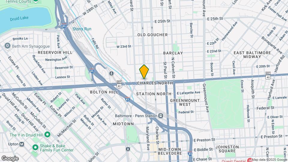 1900 Maryland Avenue Map and Location Details