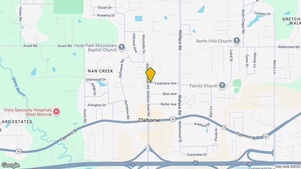 316 Wallace Dean Rd Map and Location Details