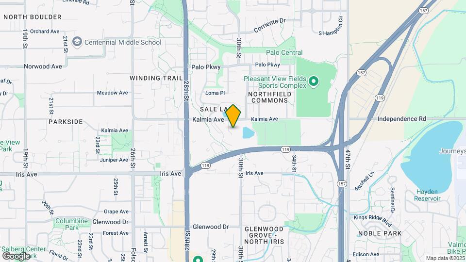 2954 Kalmia Ave Map and Location Details