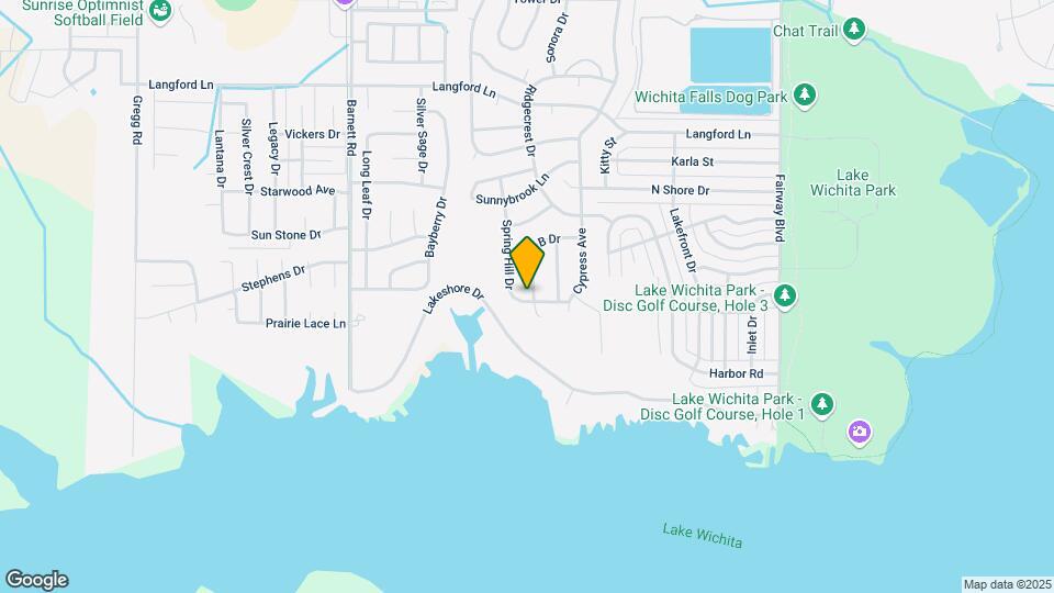 5016 Southfork Dr Map and Location Details