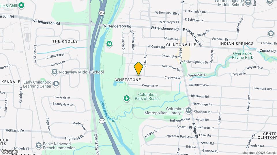 241 Croswell Rd Map and Location Details