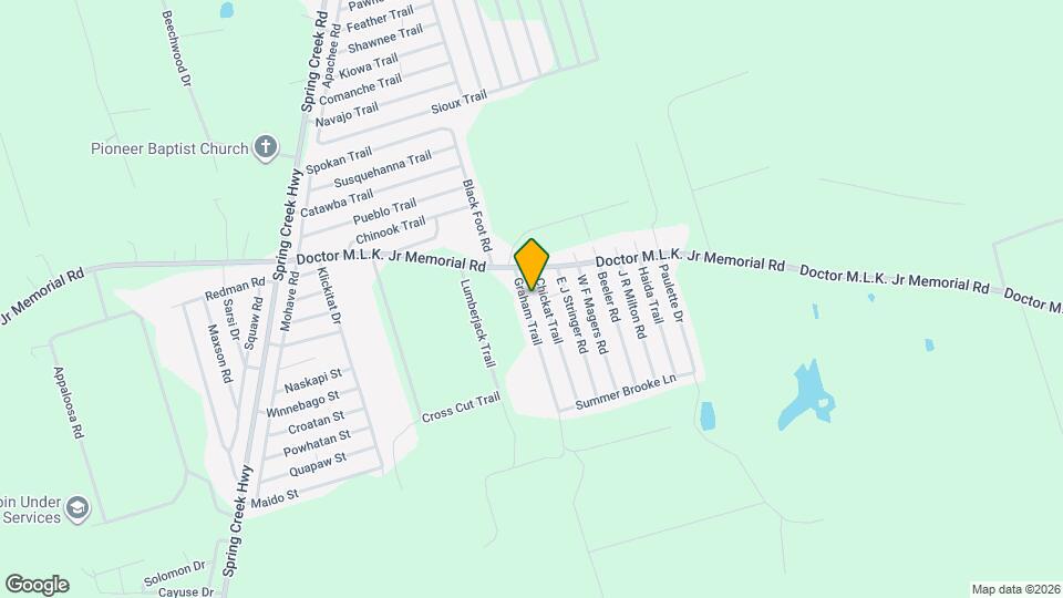 25 Graham Trail Map and Location Details