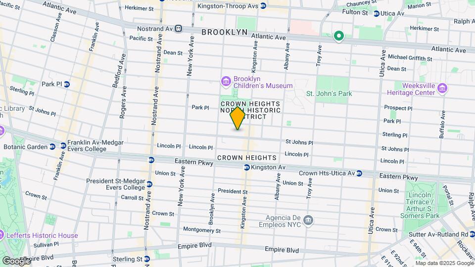Crown Heights Apartments Map and Location Details