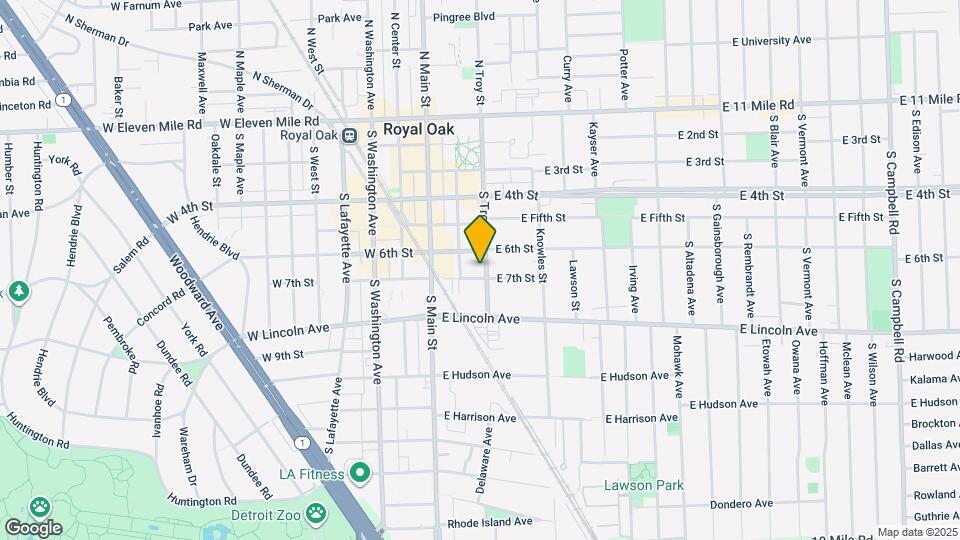 614 S Troy St, Unit 209 Map and Location Details