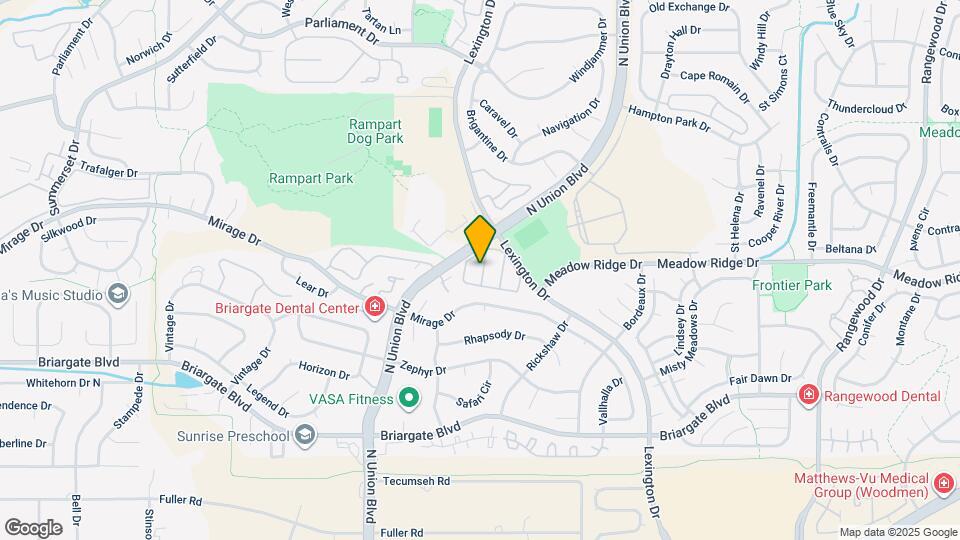 8059 Lexington Park Dr Map and Location Details