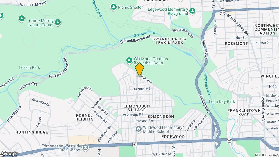 1301 Wildwood Pkwy Map and Location Details