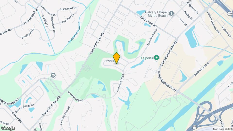 363 Vesta Dr Map and Location Details