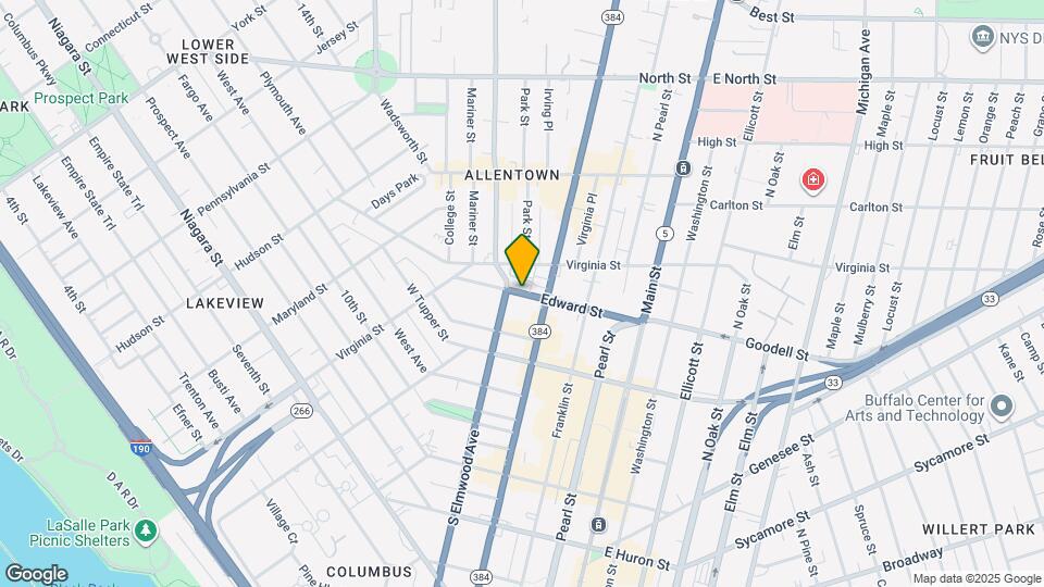 125 Edward St Map and Location Details