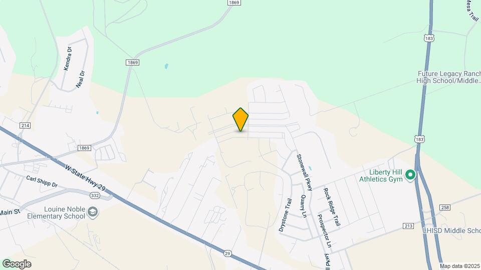 416 Breccia Trl Map and Location Details