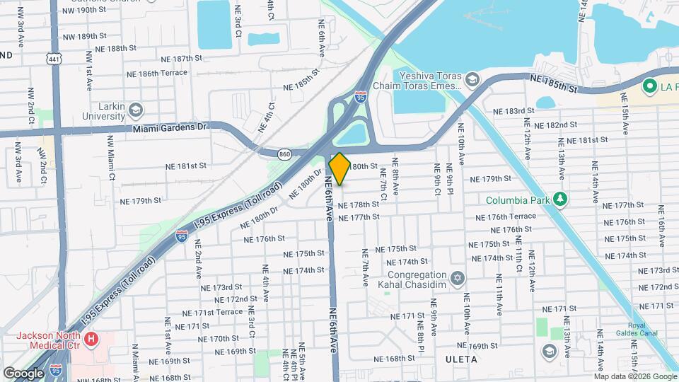 17840 NE 6th Ct Map and Location Details