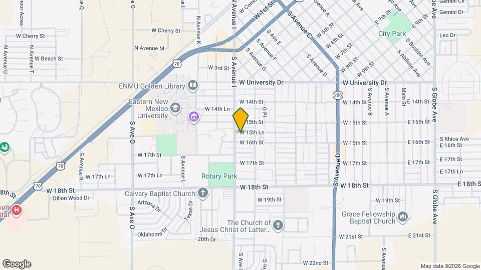 917 W 15th Ln Mapa y Detalles de la Ubicación