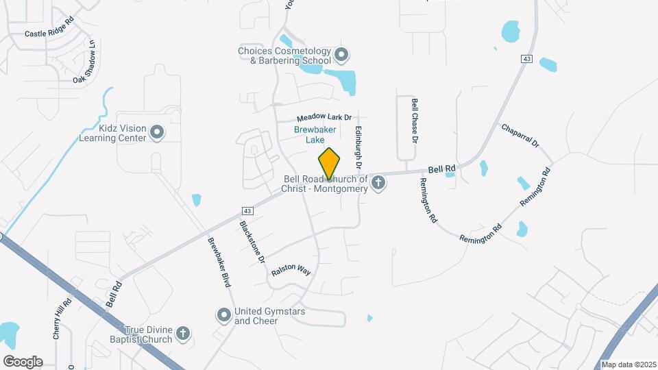 6605 Denham Ct Map and Location Details