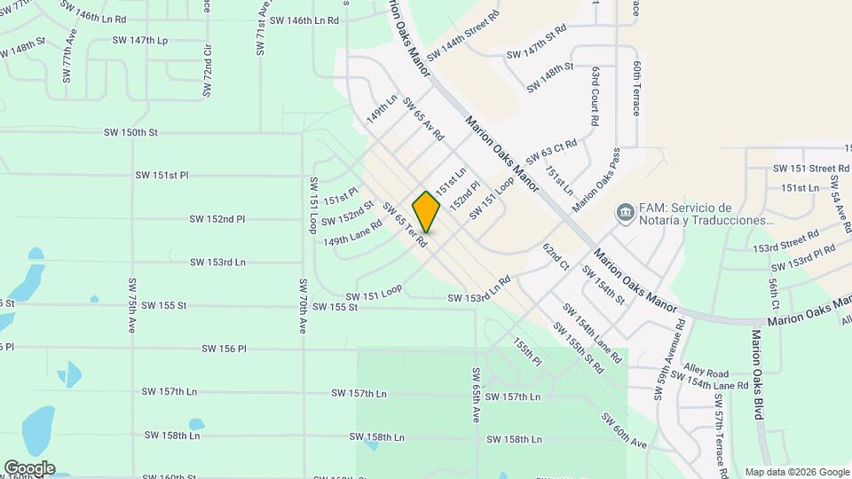 15357 SW 65 Ter Rd, Unit 14 Map and Location Details
