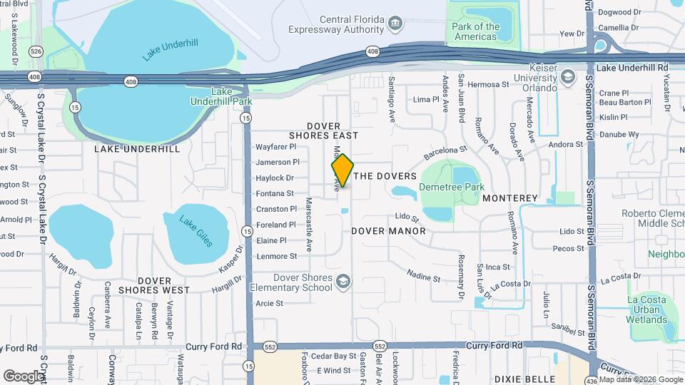 807 Morocco Ave Map and Location Details