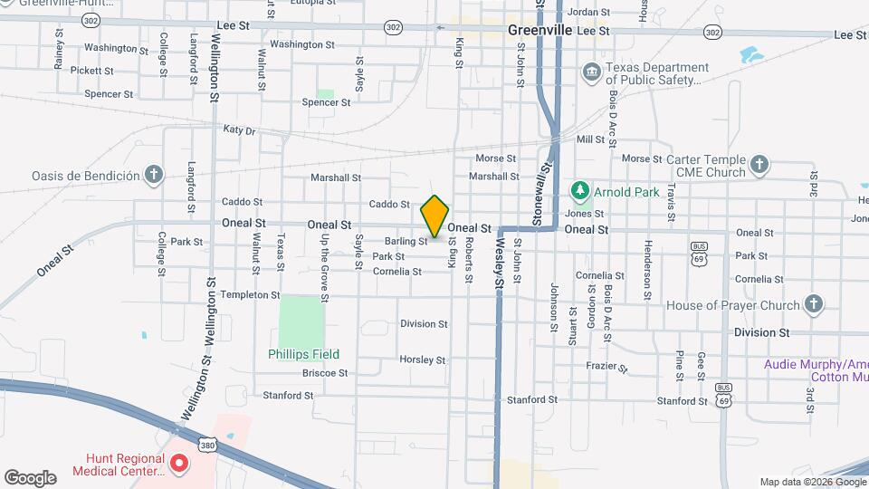 3045 Barling St Map and Location Details