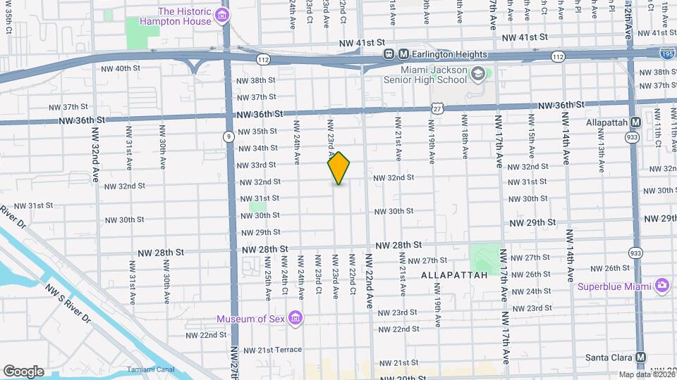 3115 NW 23rd Ave Map and Location Details