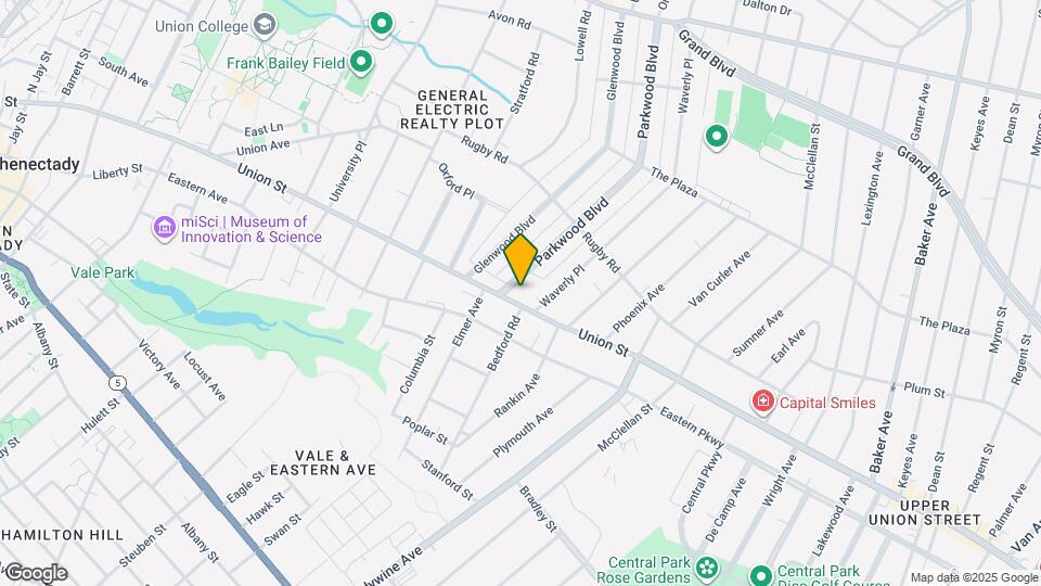 1319 Union St Map and Location Details